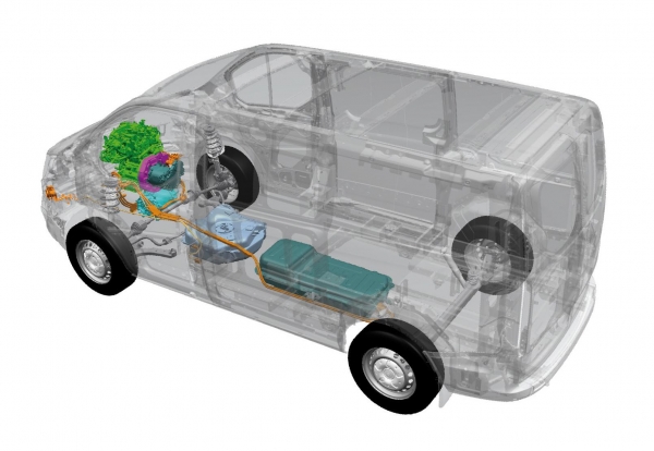 Ford Transit plug-in hybride bestelauto maakt dynamisch debuut
