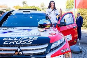 Mitsubishi Eclipse Cross aan de start in Dakar-rally