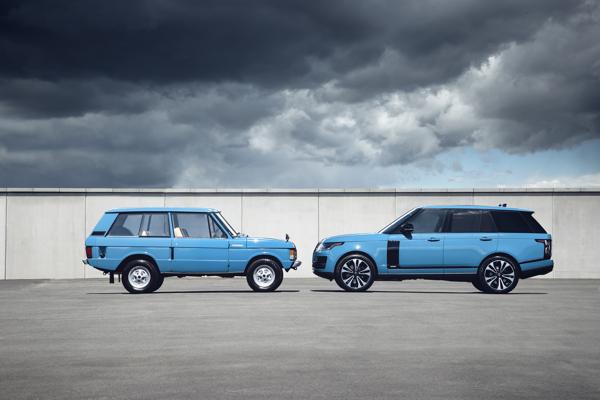 37 Land Rover viert 50 jarig jubileum van Range Rover
