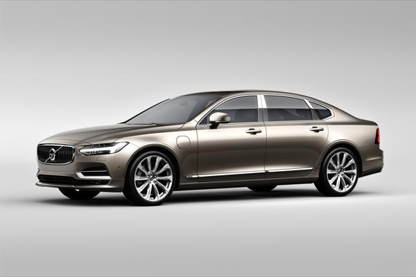 Volvo S90 Excellence exterior front 3 4