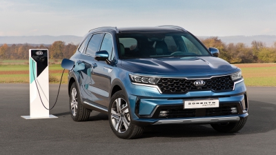 Kia maakt elektrische range en ultralage emissies van nieuwe Sorento Plug-in Hybrid bekend