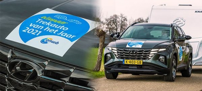 Hyundai TUCSON uitgeroepen tot ANWB Trekauto van het Jaar 2021