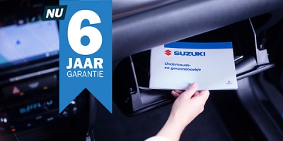 Suzuki verdubbelt garantie op nieuwe auto: 6 jaar / 150.000 kilometer garantie