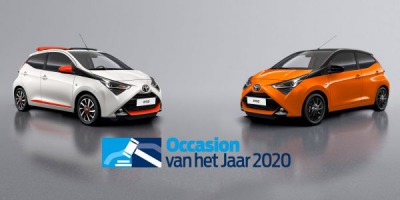 Toyota AYGO uitgeroepen tot Occasion van het Jaar 2020