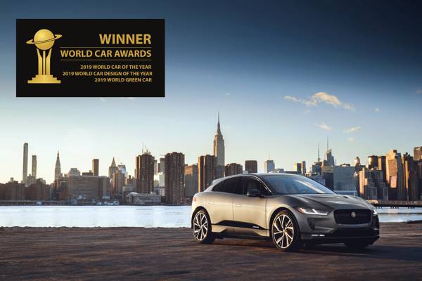 World Car Awards: prijzenregen voor elektrische Jaguar I-PACE