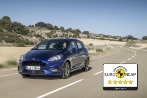 Ford Fiesta scoort maximaal in Euro NCAP-veiligheidstest