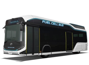 Toyota onthult concept waterstofbus Sora