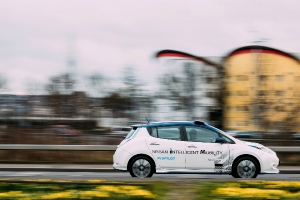 Eerste praktijktest autonoom rijden van Nissan in Europa