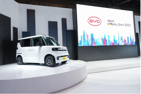 BYD debuteert op de Japan Mobility Show 2025 met de wereldpremière van zijn eerste K-EV